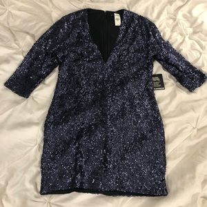 Sequin mini dress